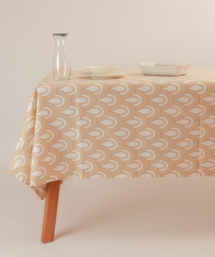 HF Printed Linen  Table Cloth (Boho, 6 Seater)